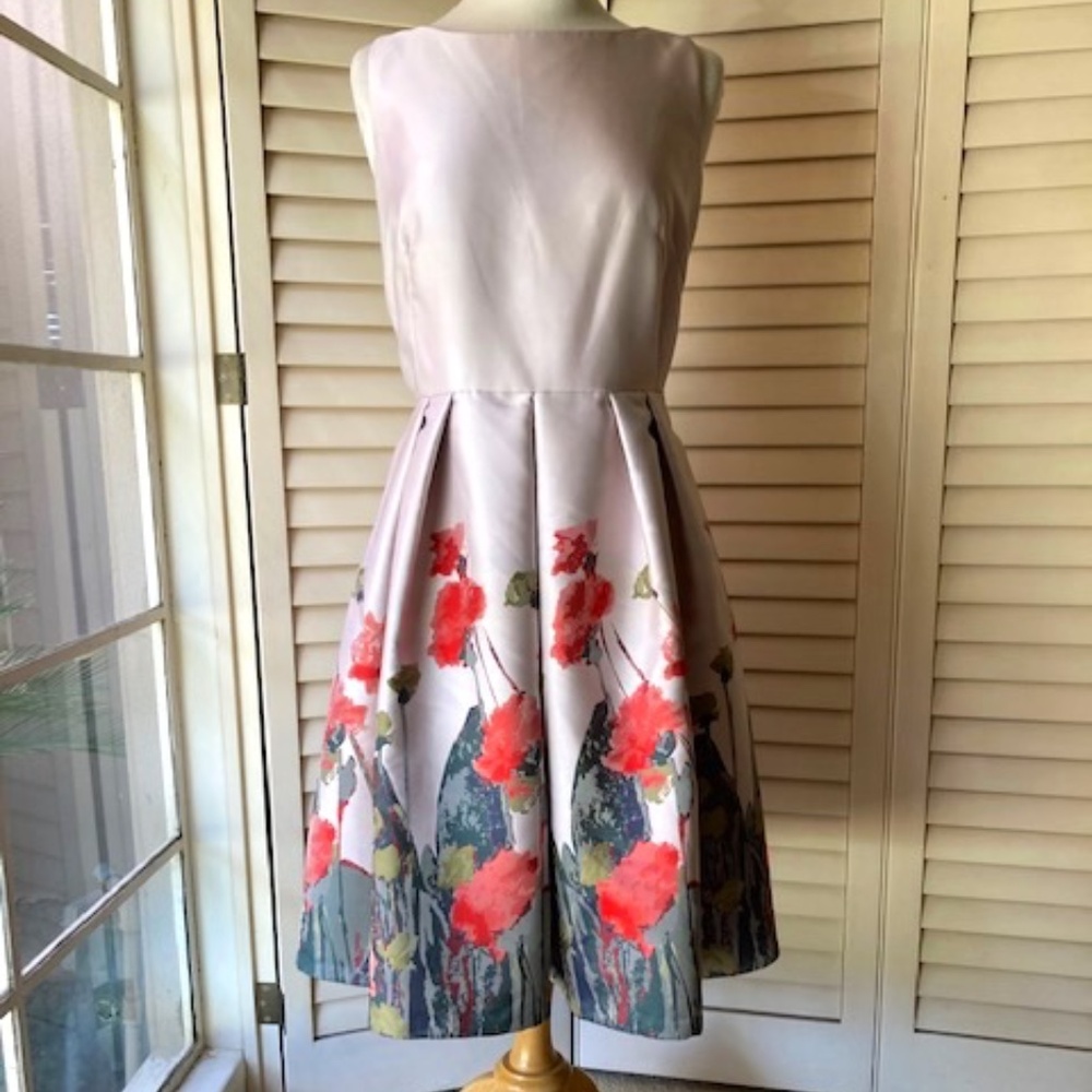 Carmen Marc Valvo A-Line Dress